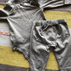 Patagonia top & bottom capilene